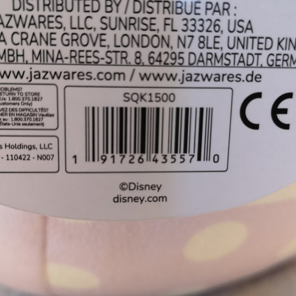 Disney Squishmallow 10 inches Minnie, with a purple polka dot bow - Picture 5 of 5